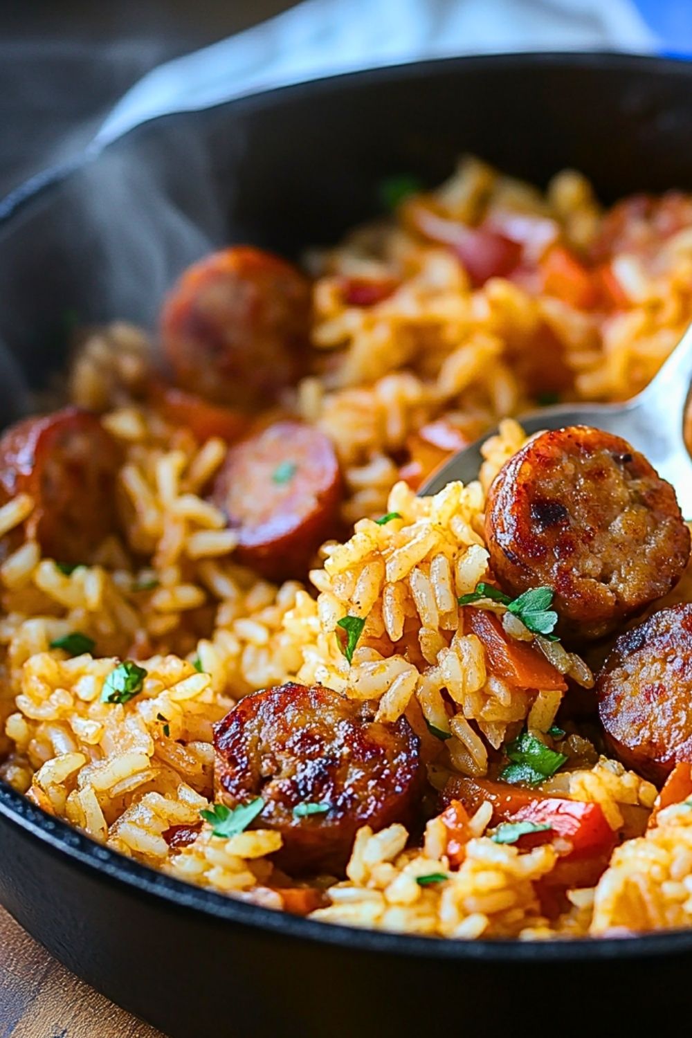 Easy One Pot Sausage & Rice: Your Busy Weeknight Dinner Solution
